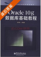 Oracle 10g数据库基础教程 课后答案 (孙风栋) - 封面
